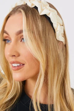 Discount In The Style Textured Headband White