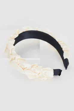 Discount In The Style Textured Headband White