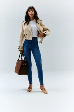 New IN THE STYLE The Miracle Skinny Jean Mid blue