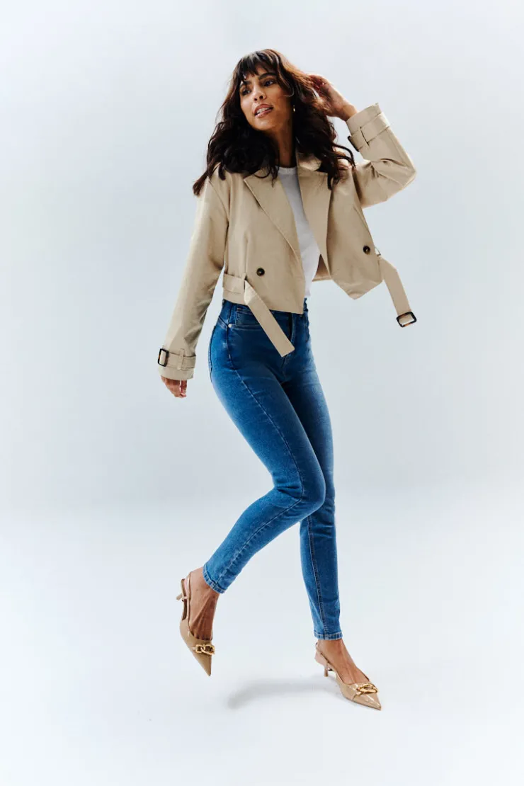 New IN THE STYLE The Miracle Skinny Jean Mid blue