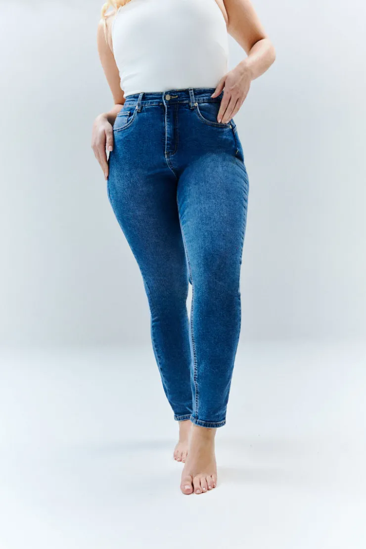 New IN THE STYLE The Miracle Skinny Jean Mid blue