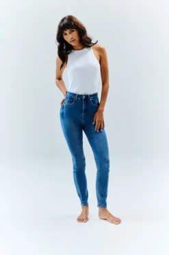 New IN THE STYLE The Miracle Skinny Jean Mid blue