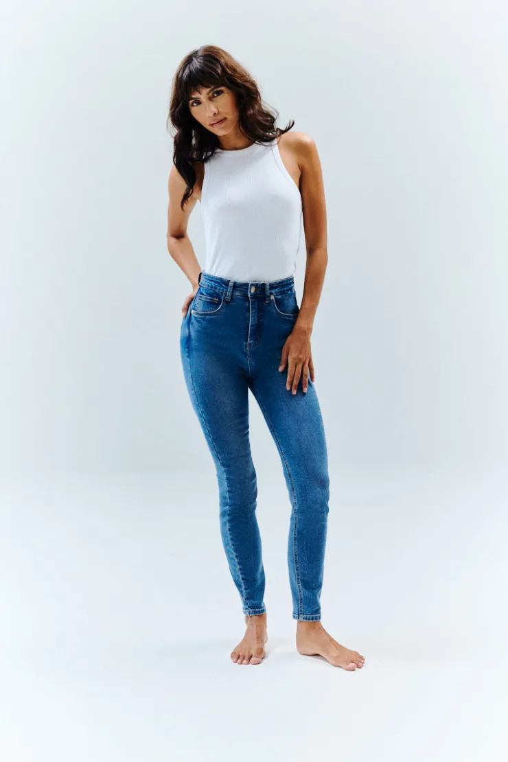 New IN THE STYLE The Miracle Skinny Jean Mid blue