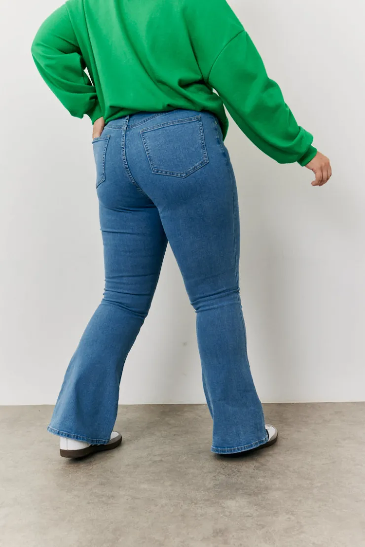 Best In the Style Thigh Shaper Kickflare Blue