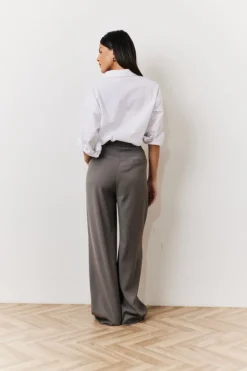 New In The Style Oversized Poplin Shirt White