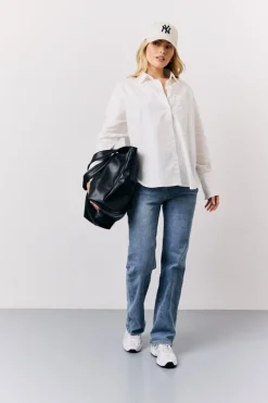 Discount In the Style Oversized Shirt White