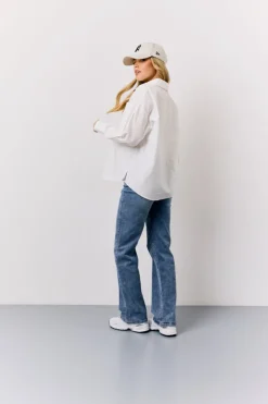 Discount In the Style Oversized Shirt White
