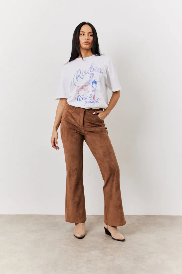 Hot In The Style Rodeo Graphic T-Shirt White
