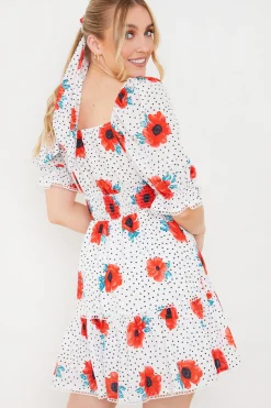 Online In the Style Wimbledon Dress White