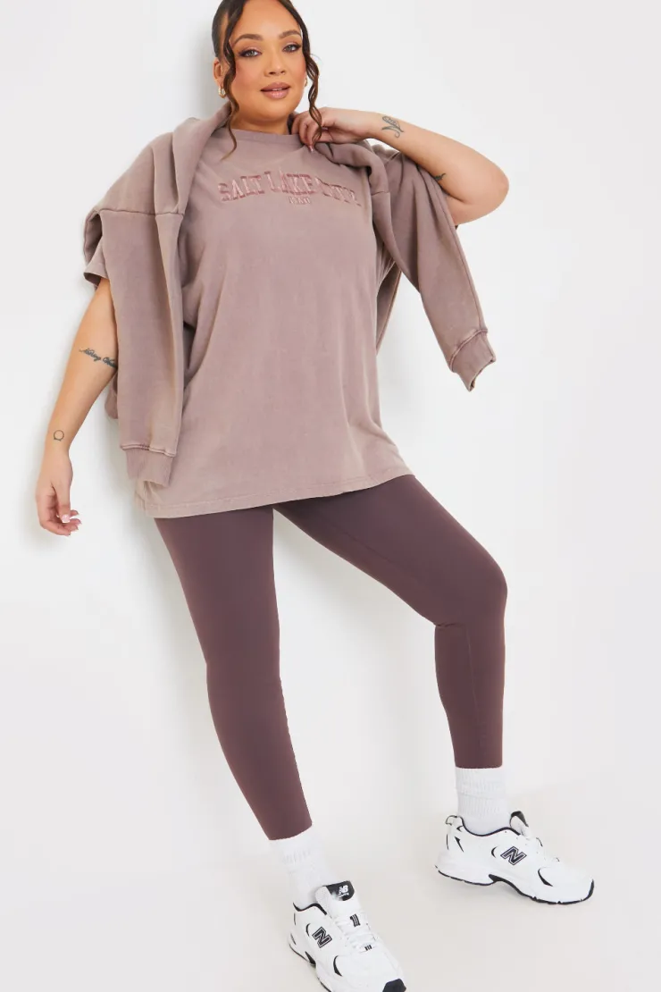 In the Style Wrap Front Legging