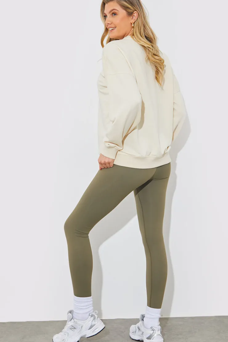 In the Style Wrap Front Legging