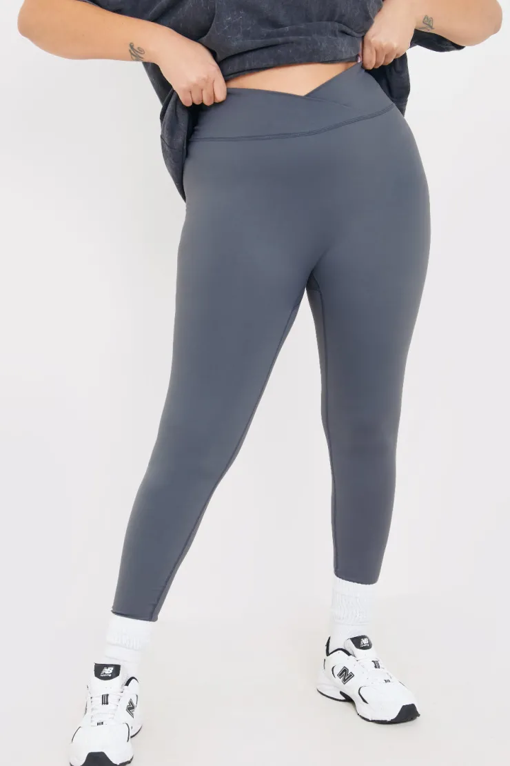 In the Style Wrap Front Legging