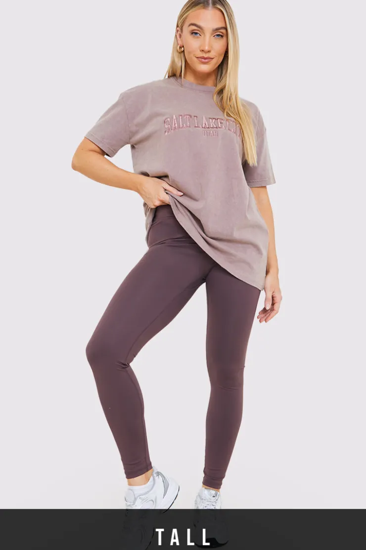 In the Style Wrap Front Legging