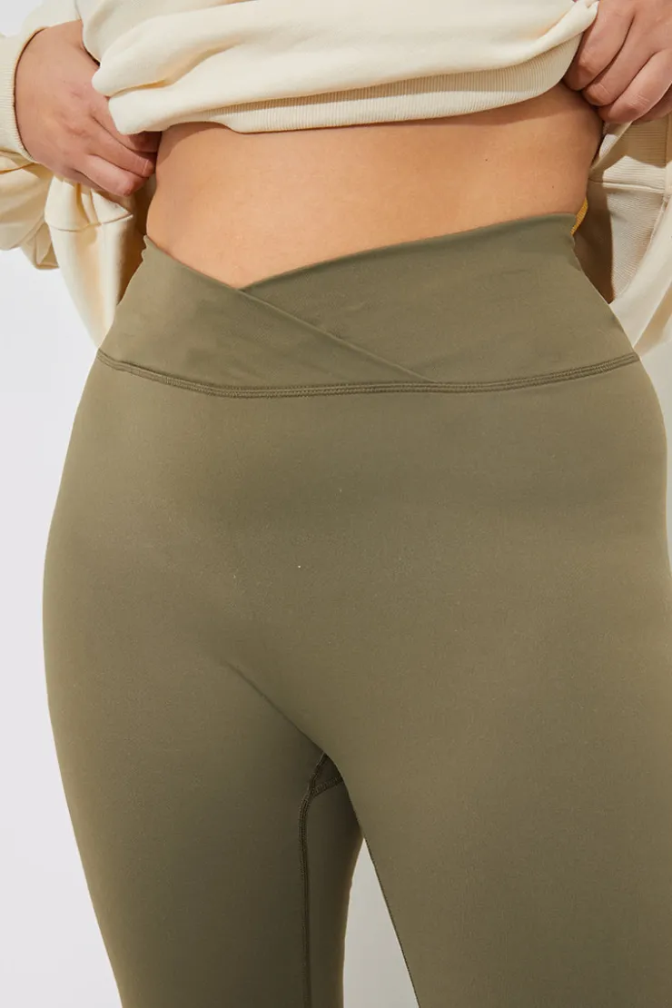 In the Style Wrap Front Legging